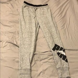 Pink Victoria secret joggers size xs